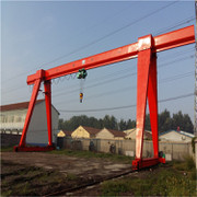 生產出售龍門吊 結構緊湊起重量大車庫車間用門式起重機
